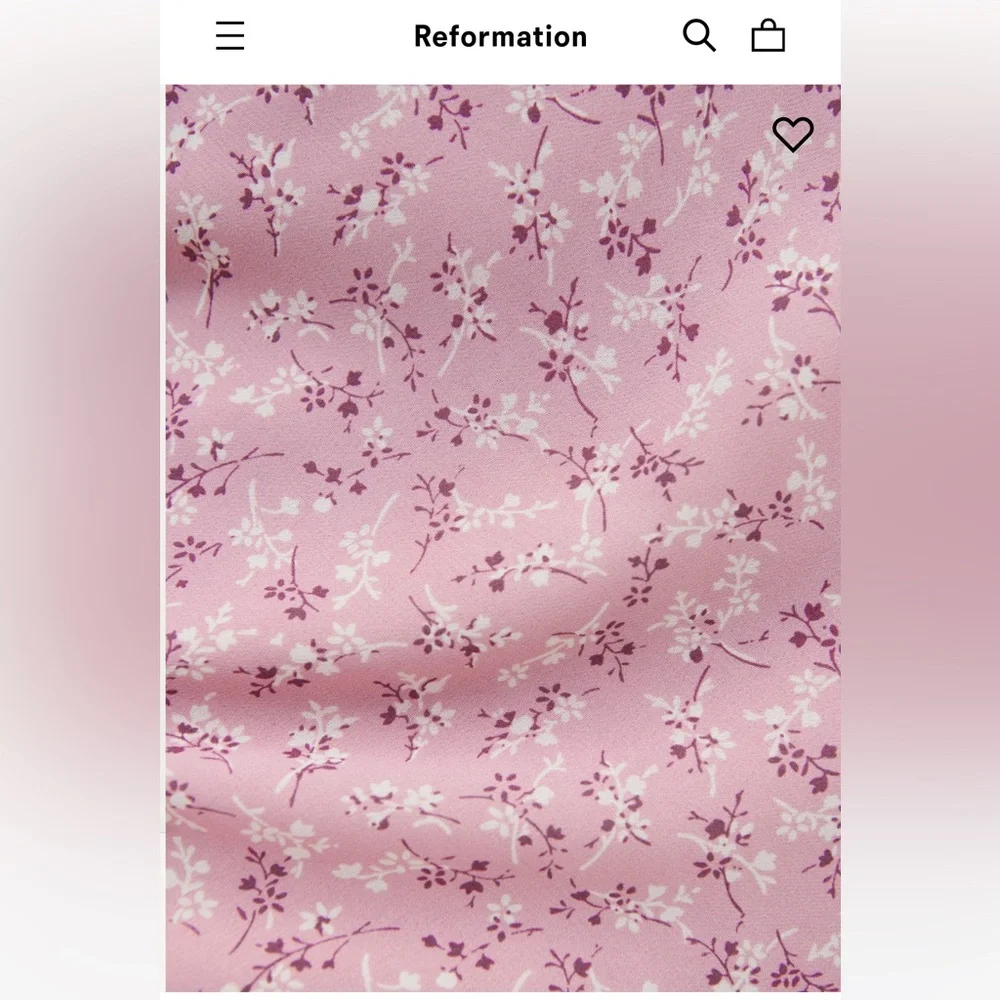 NWT Reformation Baby’s Breath skirt - Picture 2 of 12